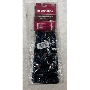 Dr. Motion Women’s Sz 9-11 Everyday Compression Knee Socks Cat Socks Brand New